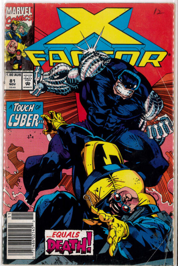 X-FACTOR (1984: AUSTRALIAN PRICE VARIANT – APV) #81: 5.0 (VG)