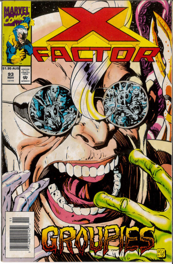 X-FACTOR (1984: AUSTRALIAN PRICE VARIANT – APV) #93: 5.0 (VG)
