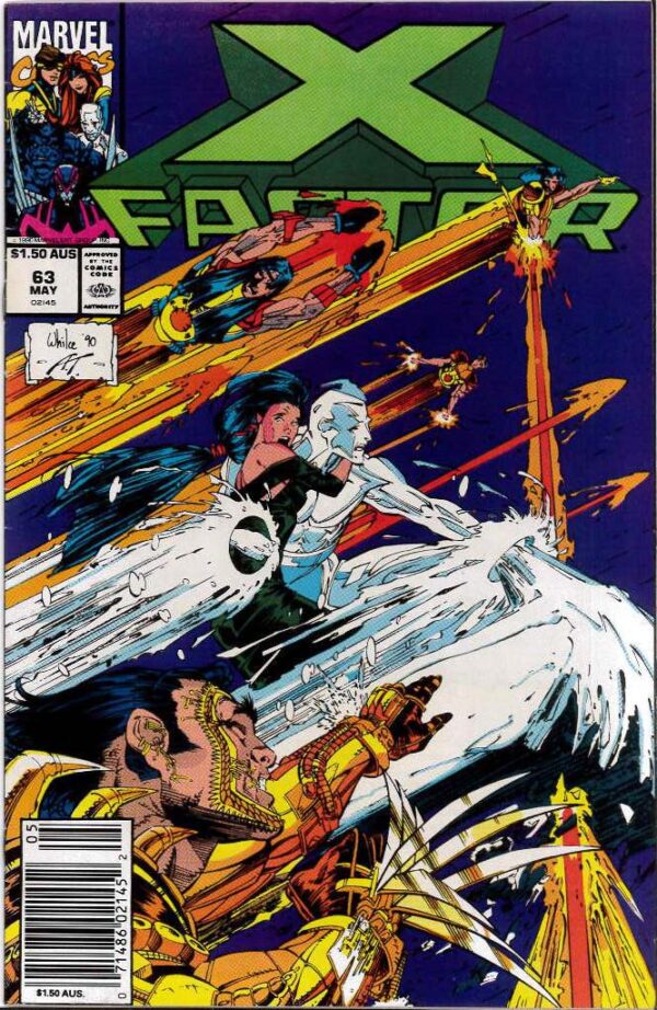 X-FACTOR (1984: AUSTRALIAN PRICE VARIANT – APV) #63: 9.2 (NM)
