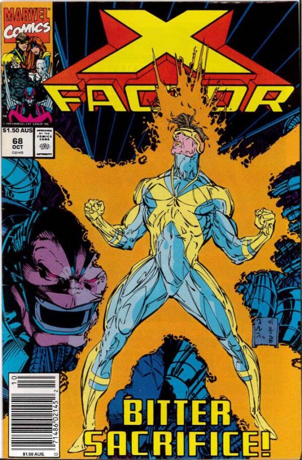 X-FACTOR (1984: AUSTRALIAN PRICE VARIANT – APV) #68: 9.2 (NM)