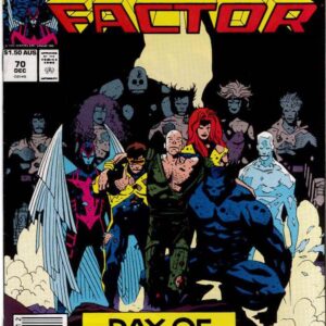 X-FACTOR (1984: AUSTRALIAN PRICE VARIANT – APV) #70: 9.2 (NM)