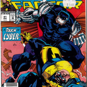 X-FACTOR (1984: AUSTRALIAN PRICE VARIANT – APV) #81: 8.0 (VF)