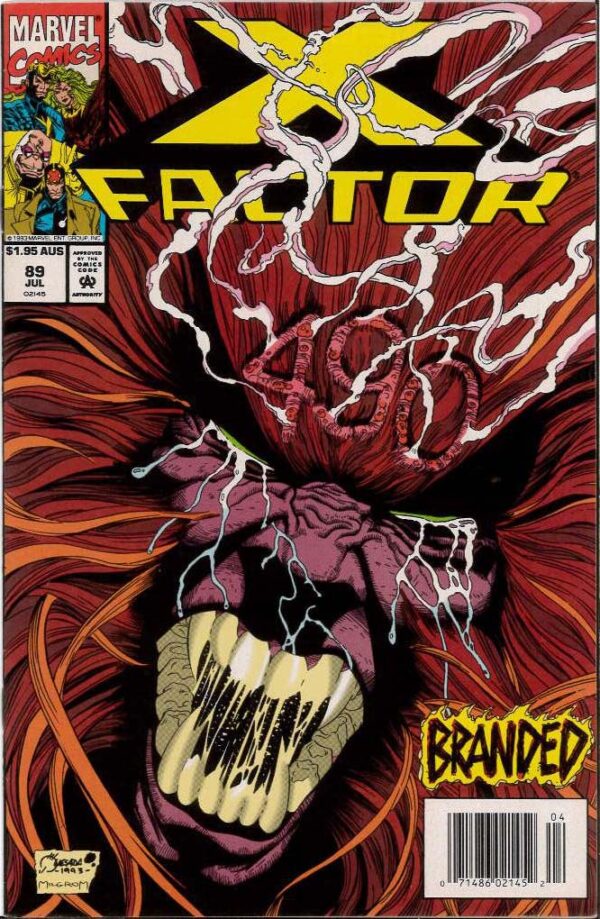 X-FACTOR (1984: AUSTRALIAN PRICE VARIANT – APV) #89: 9.2 (NM)