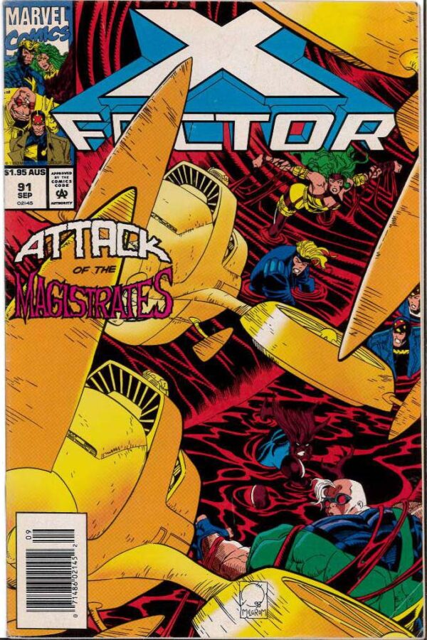 X-FACTOR (1984: AUSTRALIAN PRICE VARIANT – APV) #91: 7.0 (FN/VF)