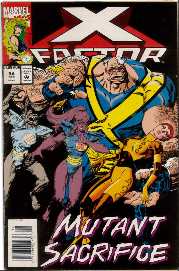X-FACTOR (1984: AUSTRALIAN PRICE VARIANT – APV) #94: 7.0 (FN/VF)