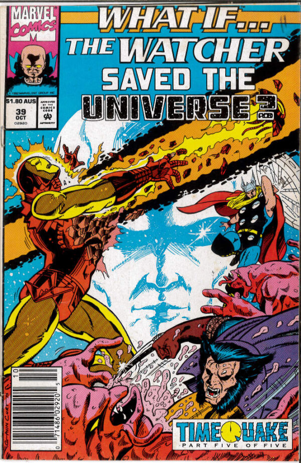 WHAT IF (1989: AUSTRALIAN PRICE VARIANT – APV) #39: 8.0 (VF) Watcher saved the Universe?