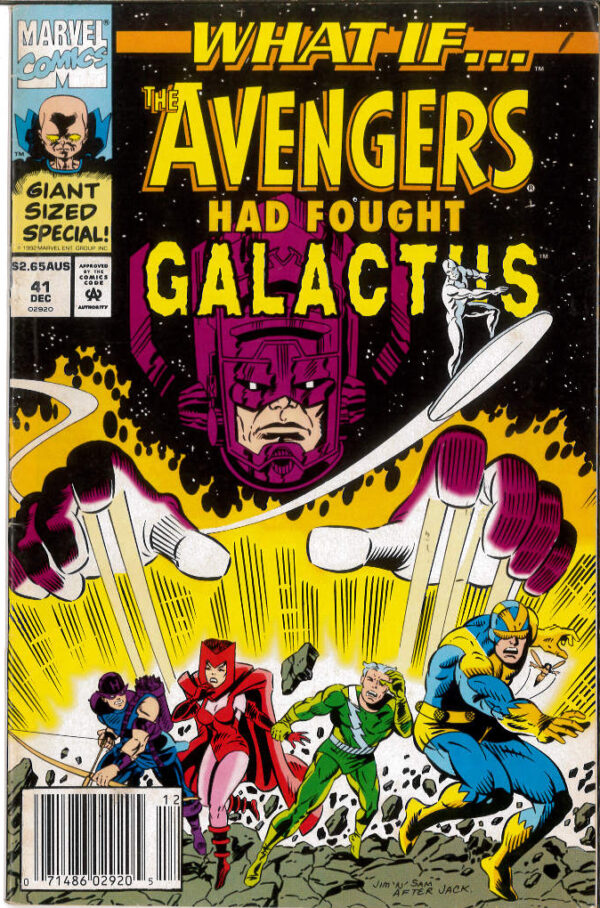 WHAT IF (1989: AUSTRALIAN PRICE VARIANT – APV) #41: 5.5 (FN-) Avengers had fought Galactus