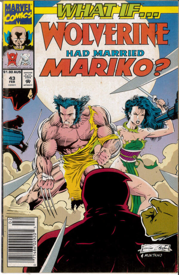 WHAT IF (1989: AUSTRALIAN PRICE VARIANT – APV) #43: 5.5 (FN-) Wolverine had married Mariko?