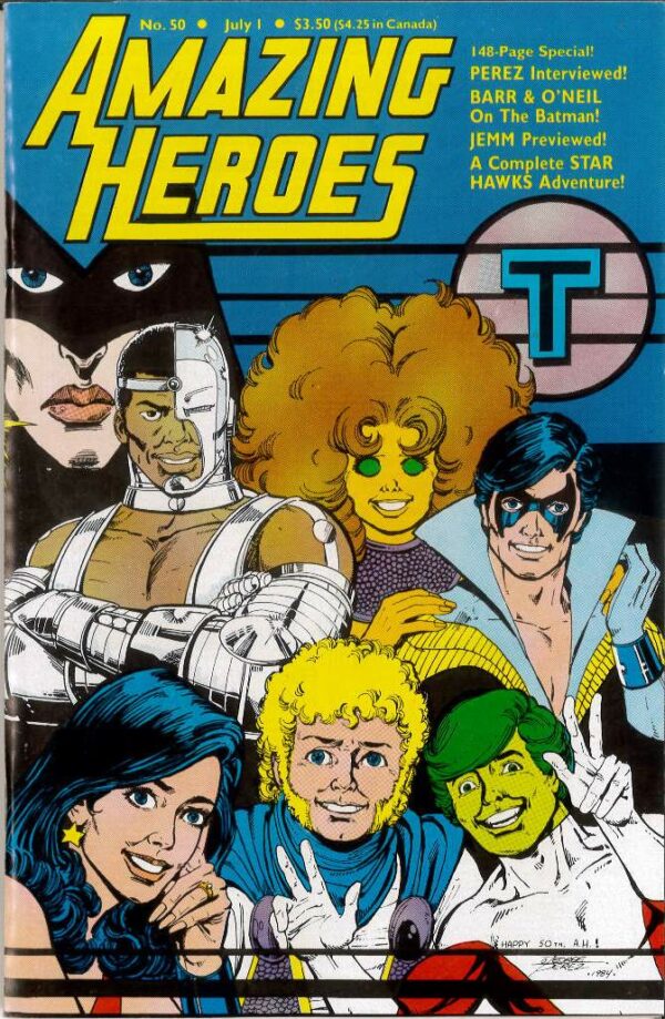 AMAZING HEROES #50: VF/NM