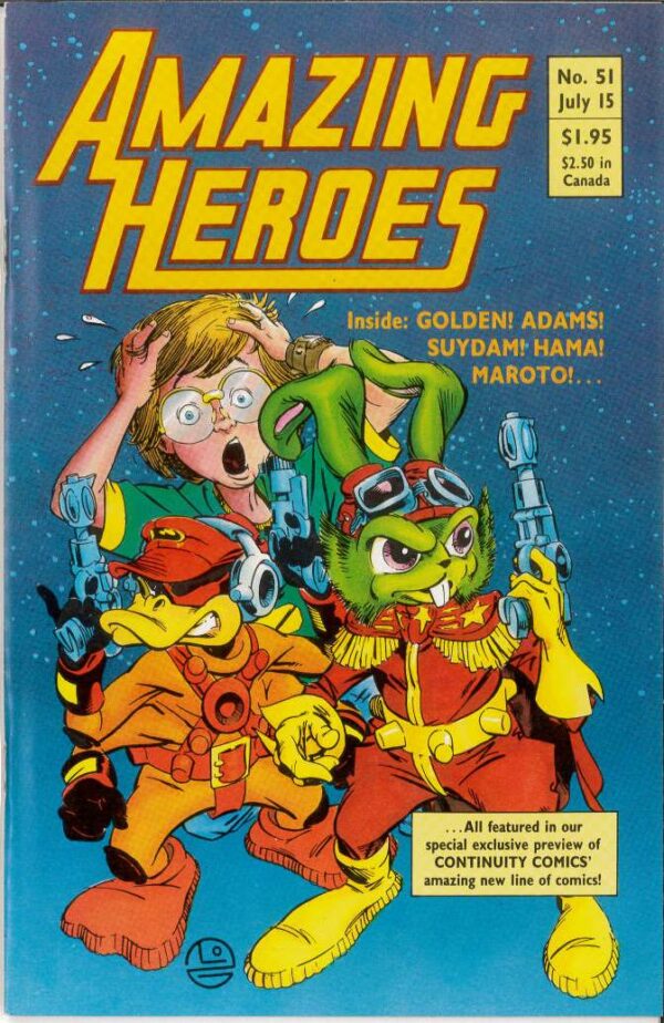 AMAZING HEROES #51: VF/NM