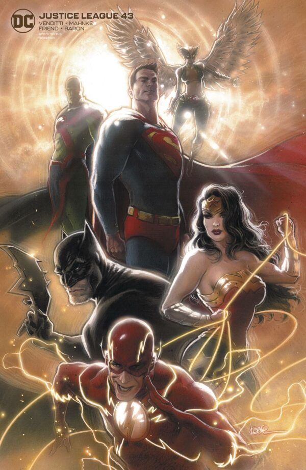 JUSTICE LEAGUE (2018 SERIES) #43: Kaare Andrews cover