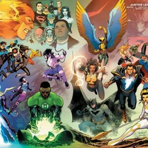 JUSTICE LEAGUE (2018 SERIES) #59: David Marquez wraparound cover B