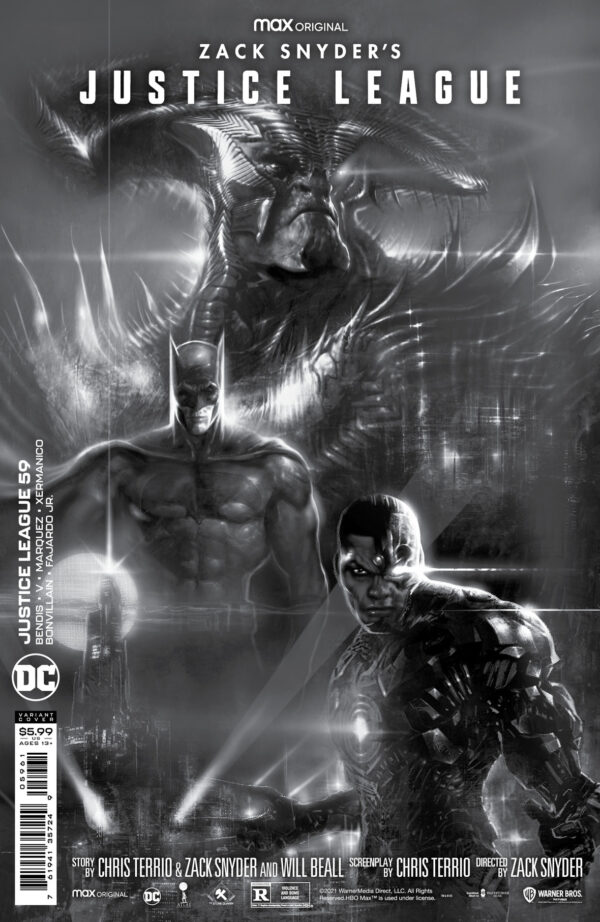 JUSTICE LEAGUE (2018 SERIES) #59: Liam Sharp Snyder Cut cover F