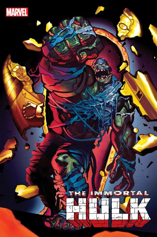 IMMORTAL HULK #38: Mike Del Mundo Living Hulk Horror cover