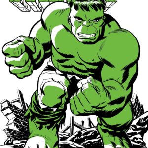 IMMORTAL HULK #44: Michael Cho Hulk Two-Tone cover