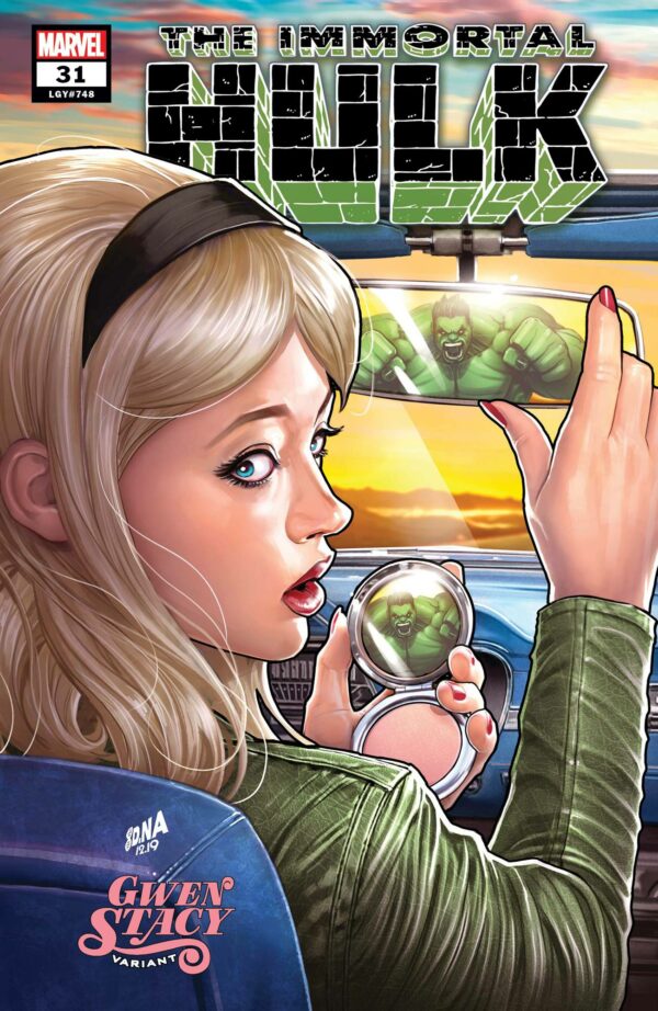 IMMORTAL HULK #31: David Nakayama Gwen Stacy cover