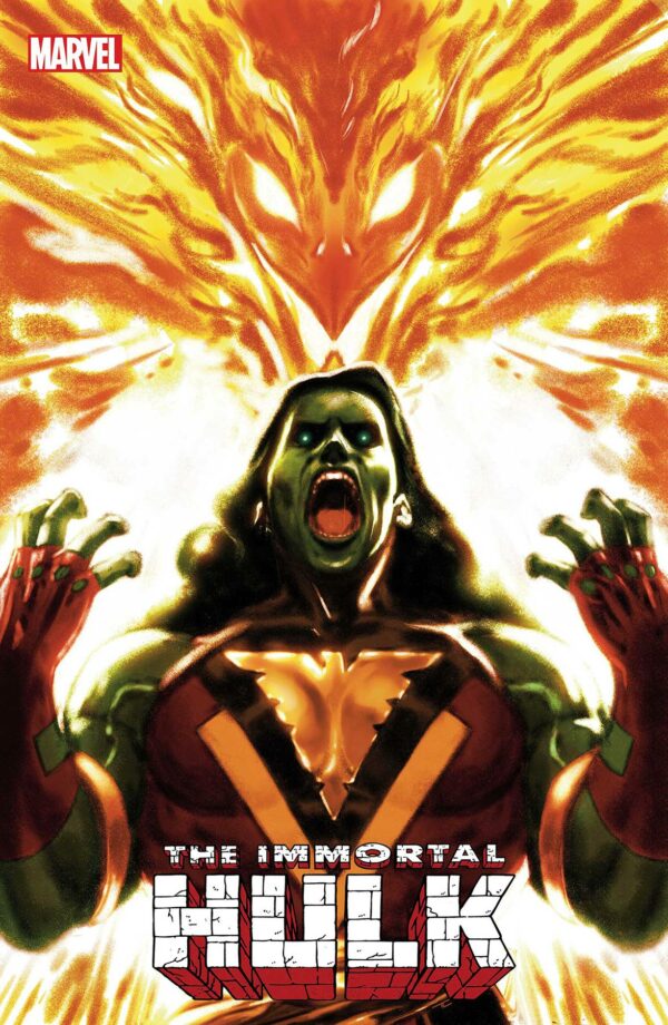 IMMORTAL HULK #40: Taurin Clarke She-Hulk Phoenix cover