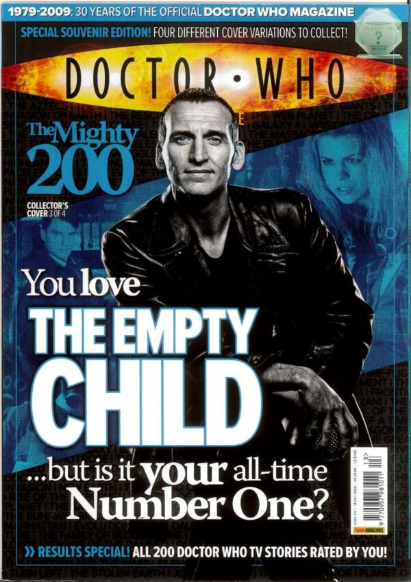 DOCTOR WHO MAGAZINE #413: Christopher Eccleston 9th Doctor cover C