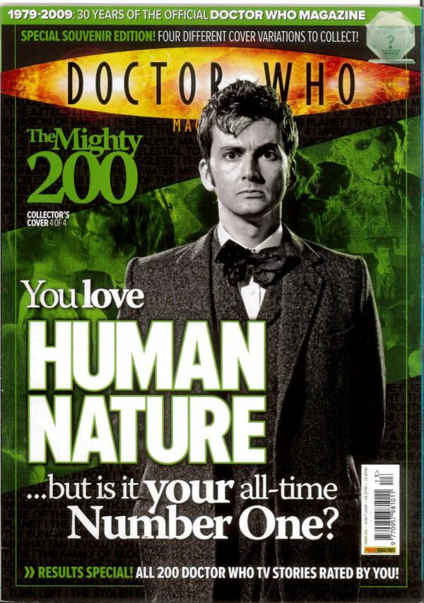 DOCTOR WHO MAGAZINE #413: David Tennant 10th Doctor cover D