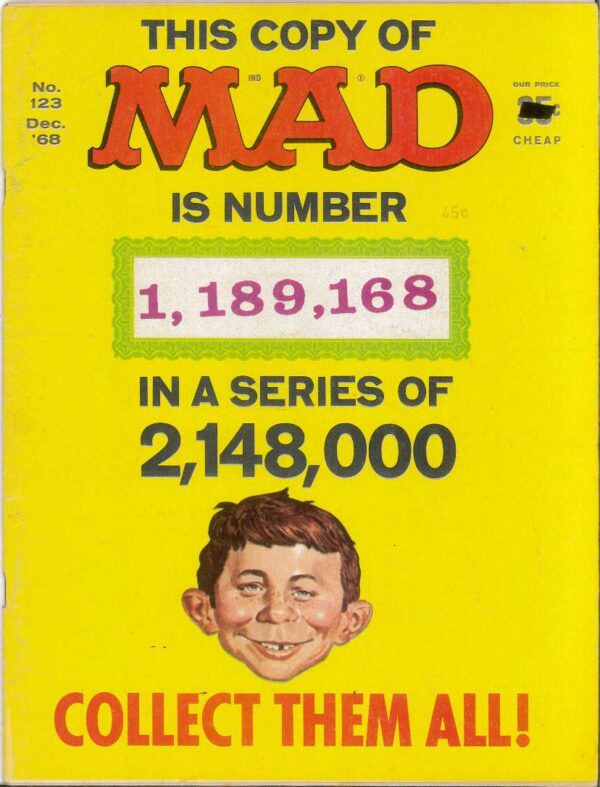 MAD (1954-2018 SERIES) #123: (FN/VF)