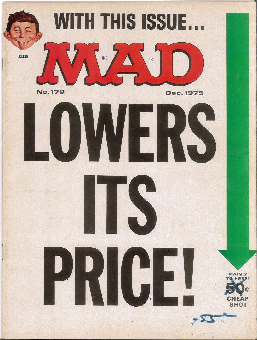 MAD (1954-2018 SERIES) #179 MAD (1954-2018 SERIES) #179
