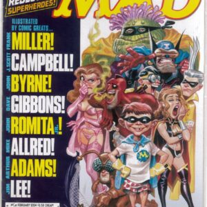MAD (1954-2018 SERIES) #438: League of Rejected Super-Heroes parodies