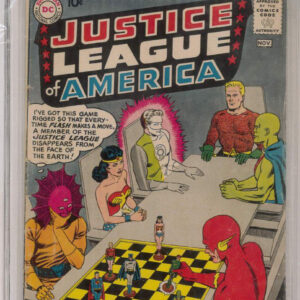 JUSTICE LEAGUE OF AMERICA (1960-1987 SERIES) #1: Halo graded 4.0 (VG)