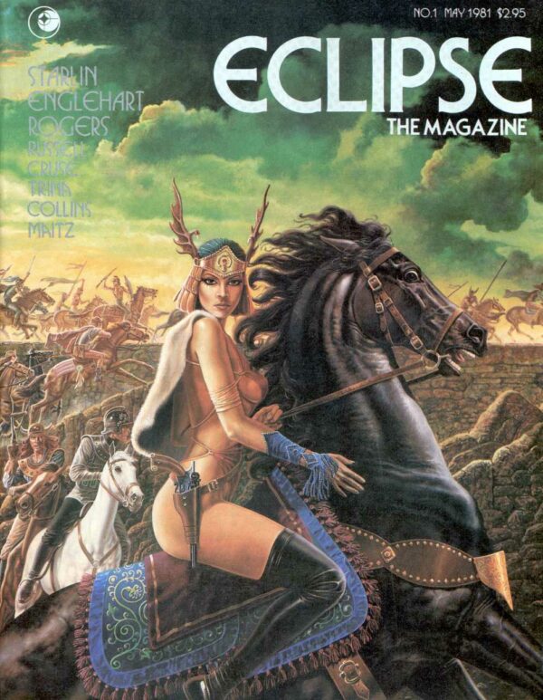 ECLIPSE MAGAZINE #1: 1st app Cap’n Quick and a Foozle (M Rogers) 9.0 (VF/NM)