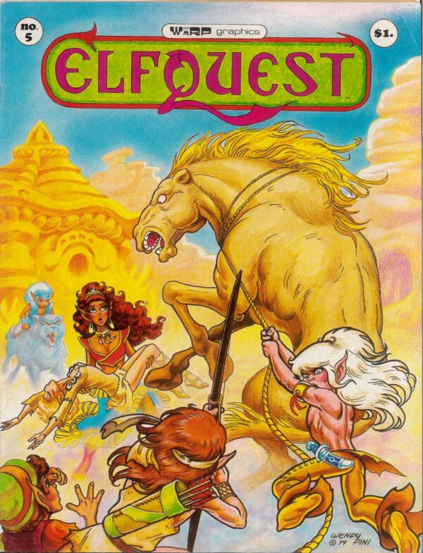 ELFQUEST (1978-1985 SERIES) #5: 1st Edition 8.0 (VF)