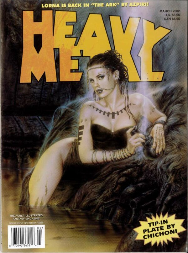 HEAVY METAL #2203: March 2002 – Lorna: The Ark – 9.2 (NM)