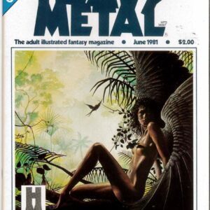HEAVY METAL #8106: Steranko Outland Richard Corben – 9.2 (NM) June 1981