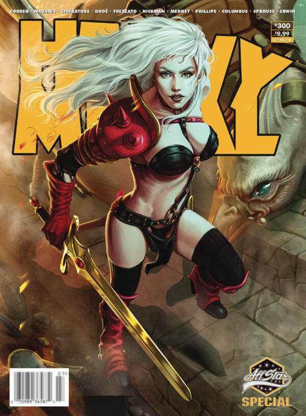 HEAVY METAL #300: Claudia Iannciello cover A