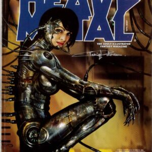 HEAVY METAL #2411: November 2004 signed cv artist Tariq Raheem 9.2 (NM) silver