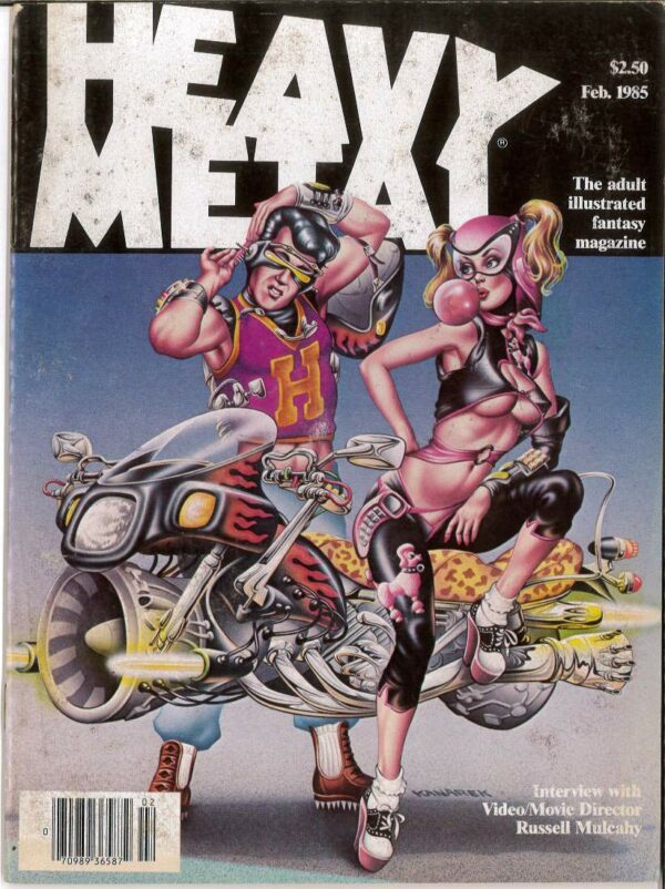 HEAVY METAL #8502: February 1985 3.5 (VG)