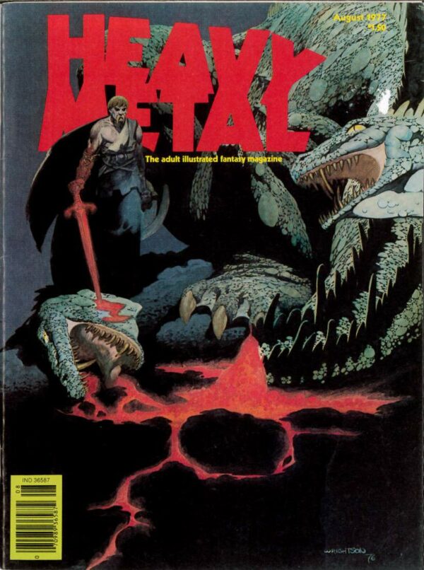 HEAVY METAL #7708: August 1977 4.0 (VG)