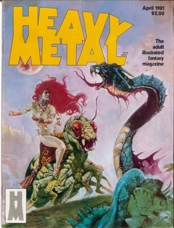 HEAVY METAL #8104: April 1981 4.0 (VG)