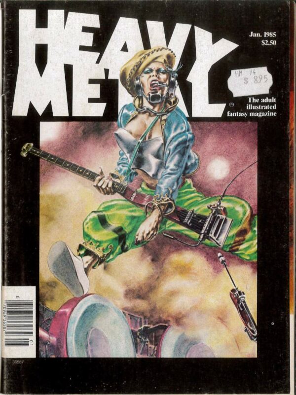 HEAVY METAL #8501: January 1985 – 4.0 (VG)