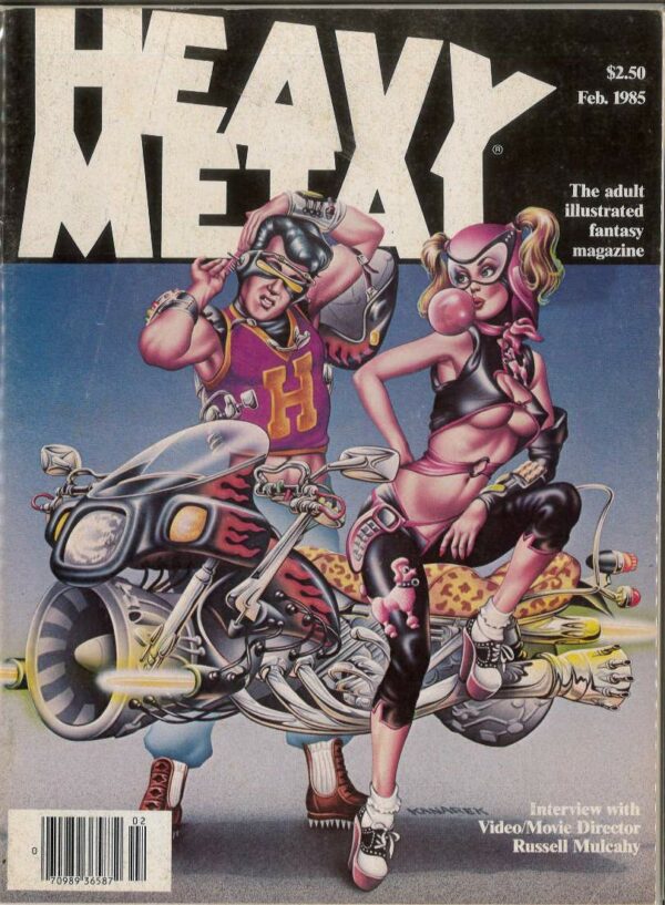 HEAVY METAL #8502: February 1985 – 4.0 (VG)