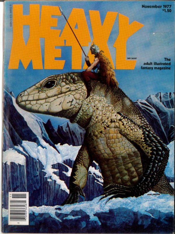 HEAVY METAL #7711: November 1977 5.0 (VF/FN)