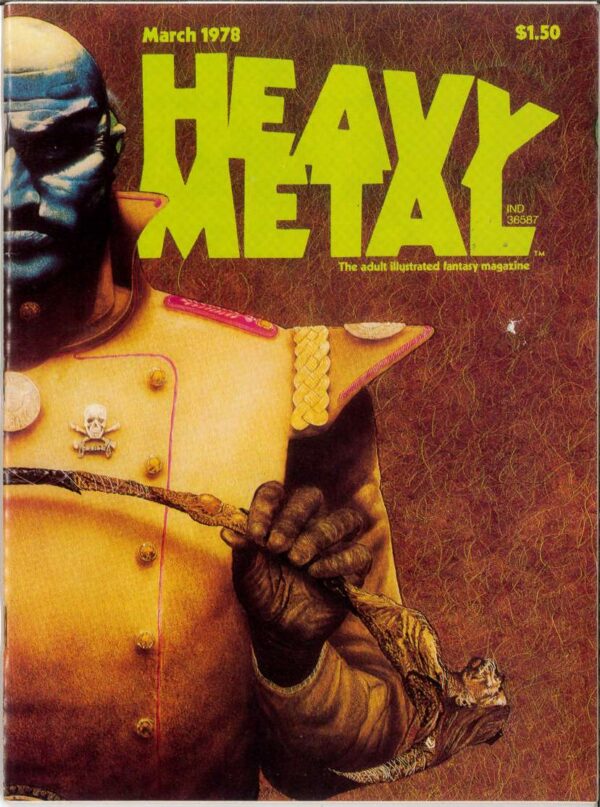 HEAVY METAL #7803: March 1978 5.0 (VG/FN)