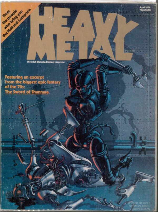 HEAVY METAL #7704: April 1977 (#1)