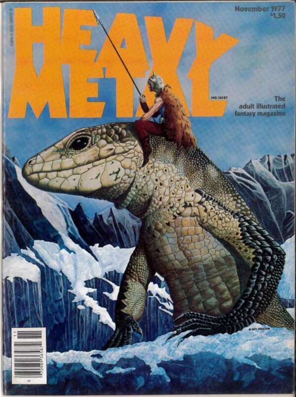 HEAVY METAL #7711: November 1977 – 8.0 (VF)