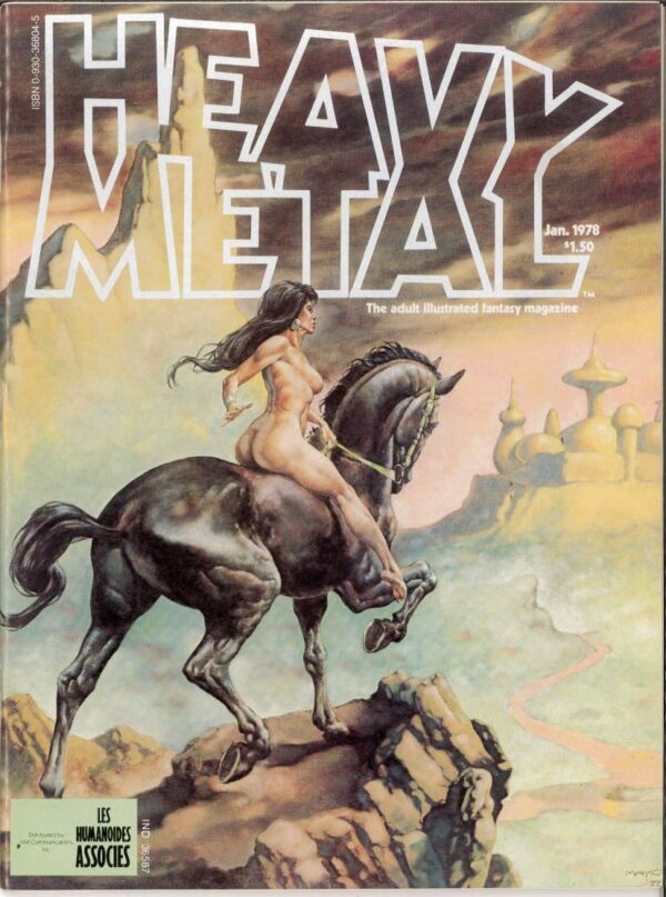 HEAVY METAL #7801: January 1978 – 9.2 (NM)