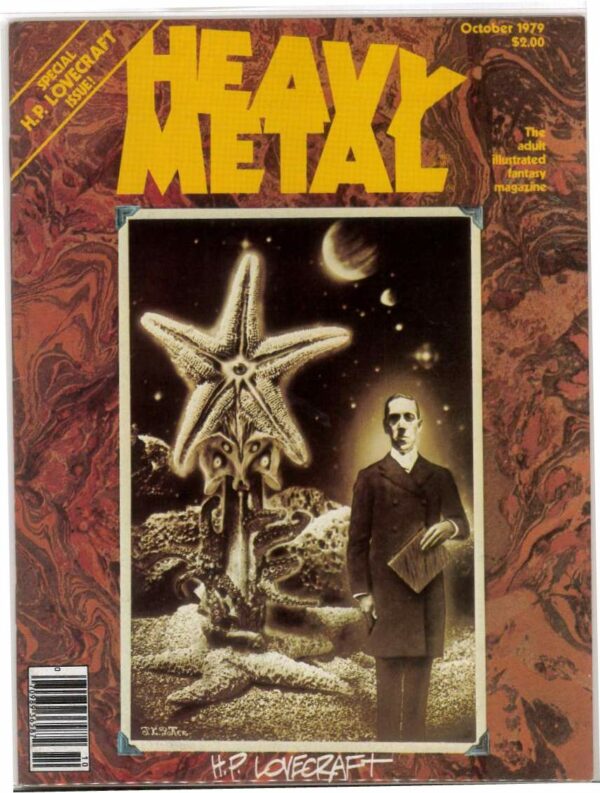 HEAVY METAL #7910: October 1979 (HP Lovecraft issue 9.0 (VF/NM))