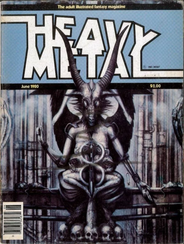 HEAVY METAL #8006: June 1980 2.5 (GD)