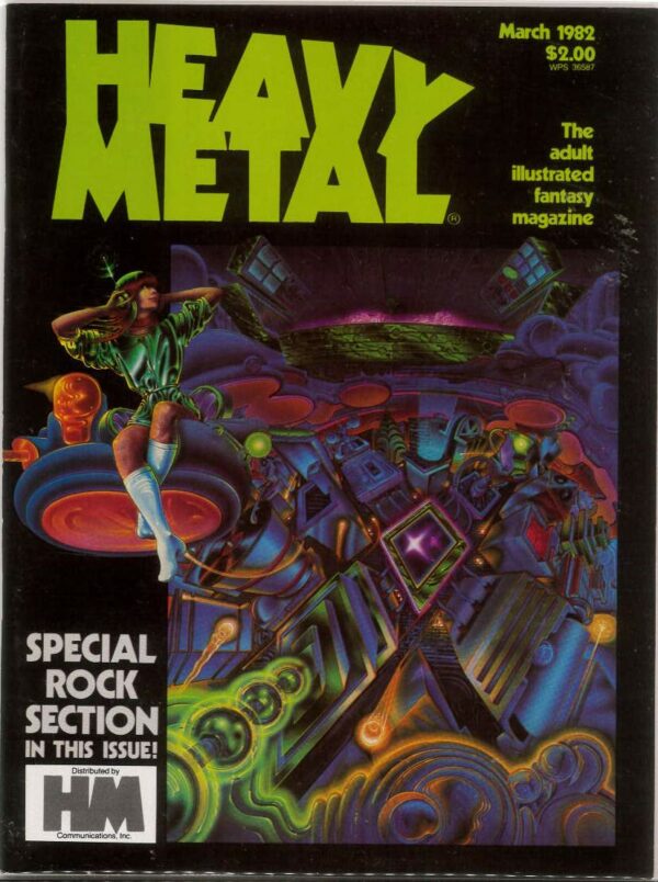HEAVY METAL #8203: 9.2 (NM) March 1982