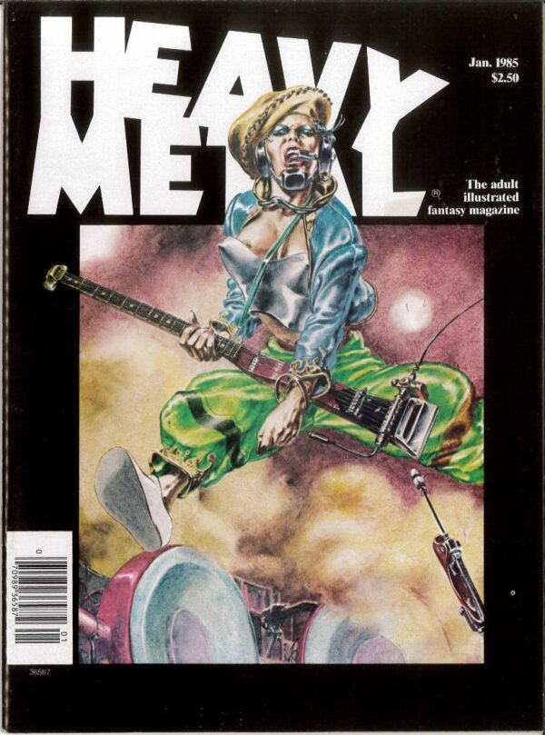 HEAVY METAL #8501: January 1985 – 9.2 (NM)