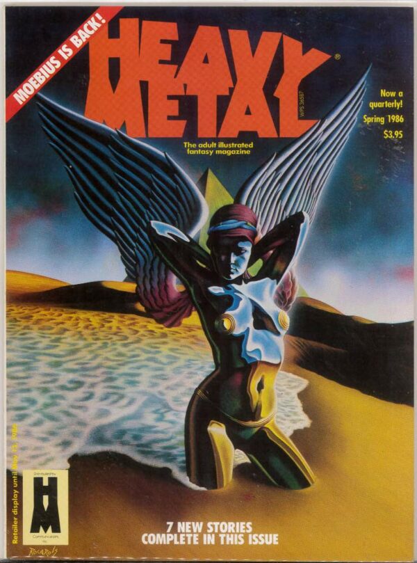 HEAVY METAL #8604: Spring 1986 – 9.2 (NM)