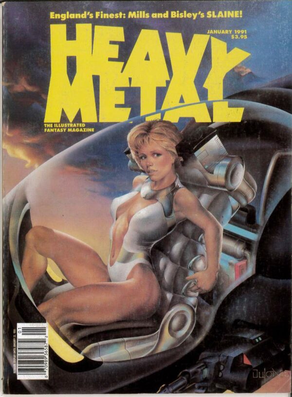 HEAVY METAL #9101: January 1991 – 9.0 (VF/NM)