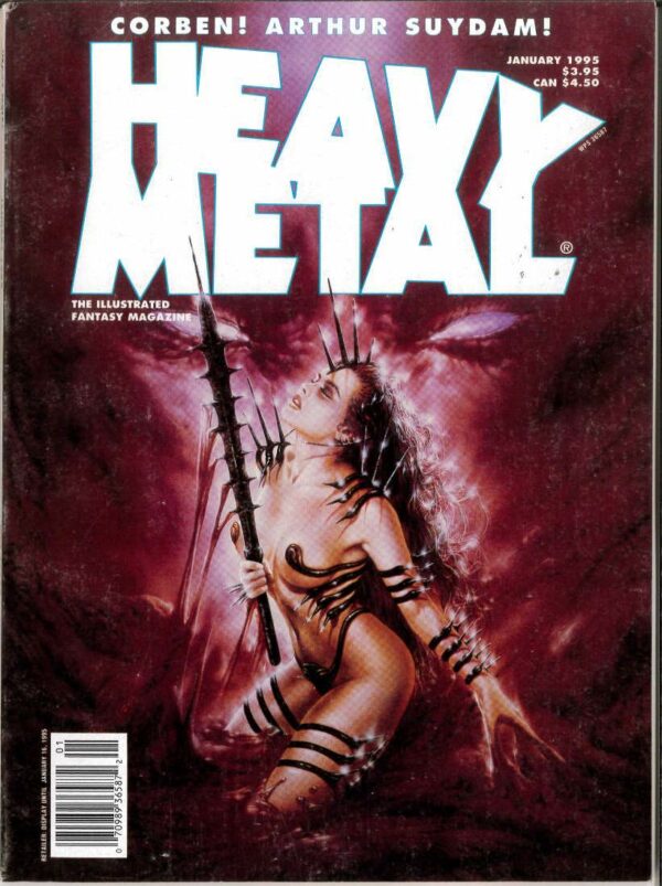 HEAVY METAL #9501: January 1995 – 8.0 (VF)